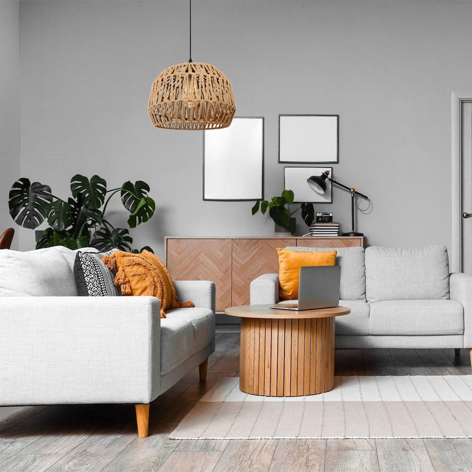 Lampa Wisząca Boho APP1291-1CP Beż