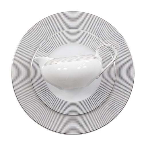 Serwis obiadowy dla 12 osób 44 el. Yvonne Linea Platynowa E520