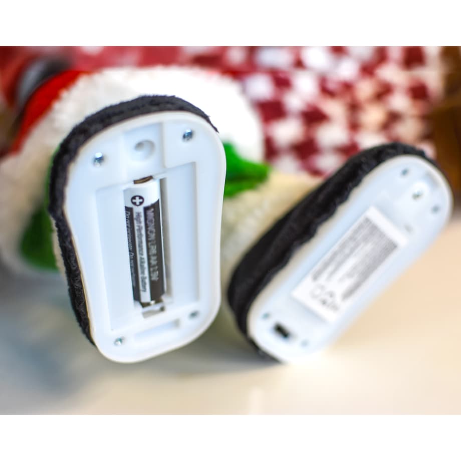 SKRZAT grający TAŃCZĄCY krasnal świąteczny PIOSENKI Mikołaj gnom JUMIhome