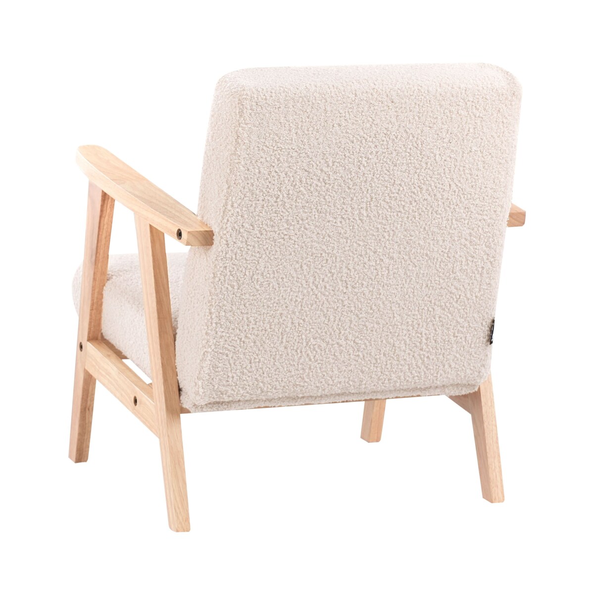 Fotel dziecięcy LINDE Boucle Jasnobeżowy