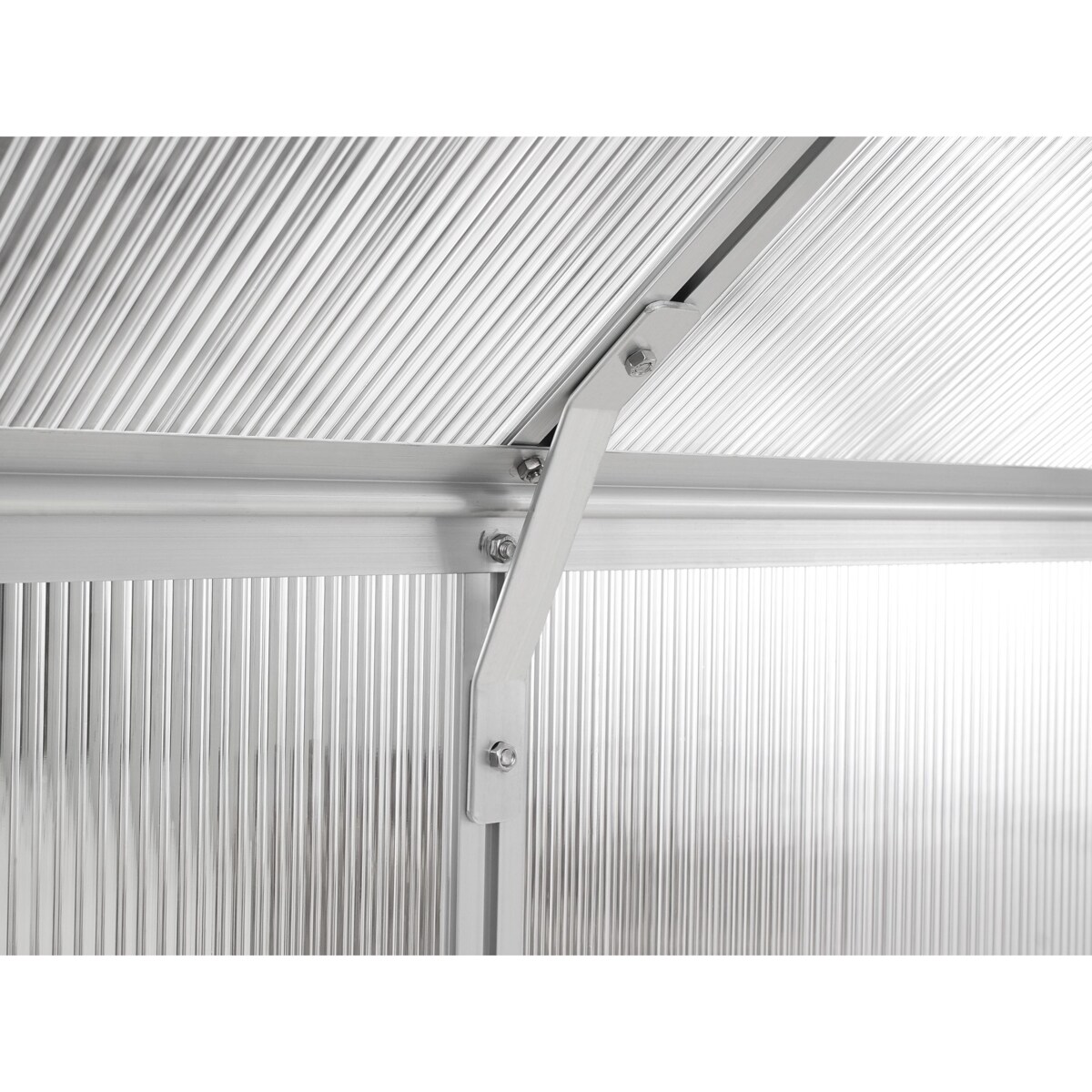 Szklarnia ogrodowa APULIA Srebrny 315 cm