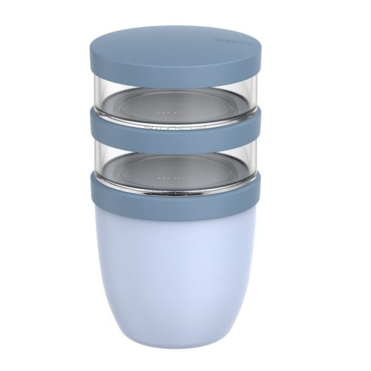 Lunchpot Ellipse 500+200+200 ml Nordic Blue 107658015700