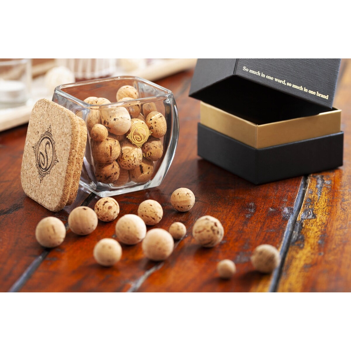 Dyfuzor korkowy o zapachu czarnej orchidei