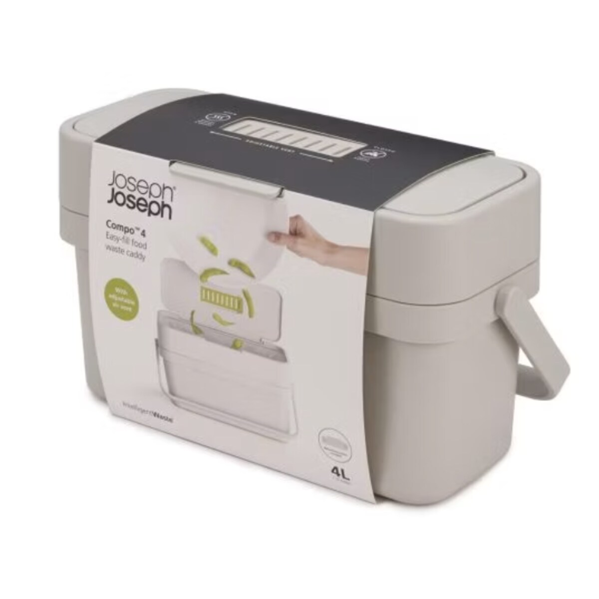 Kompostownik Compo 4, 23 x 20 x 16 cm, Joseph Joseph
