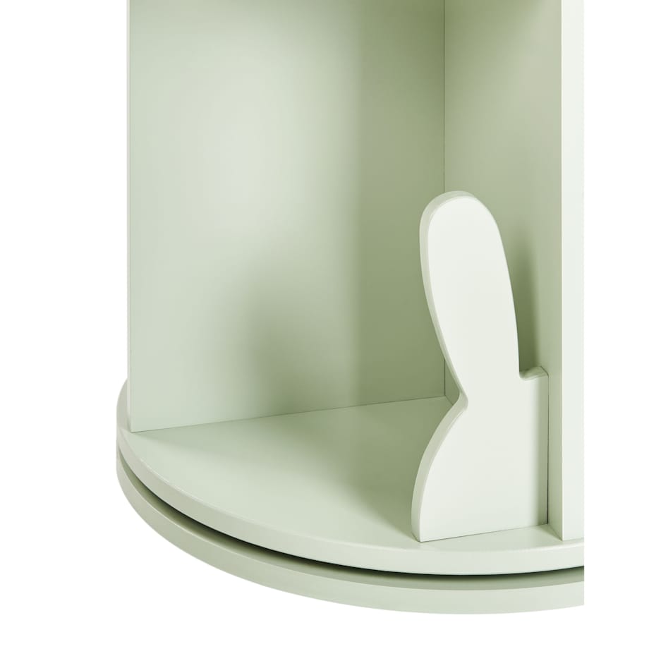 Obrotowy regał CANEY 94 cm Jasnozielony