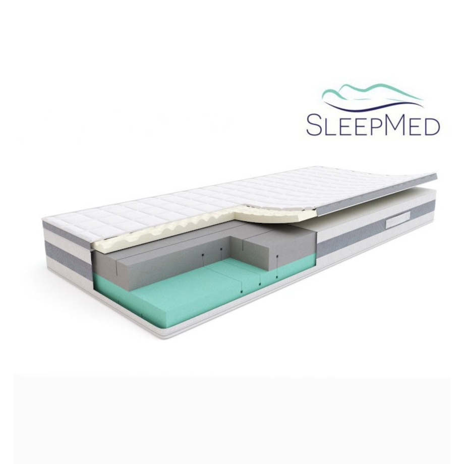 SLEEPMED COMFORT PLUS - materac termoelastyczny, piankowy
