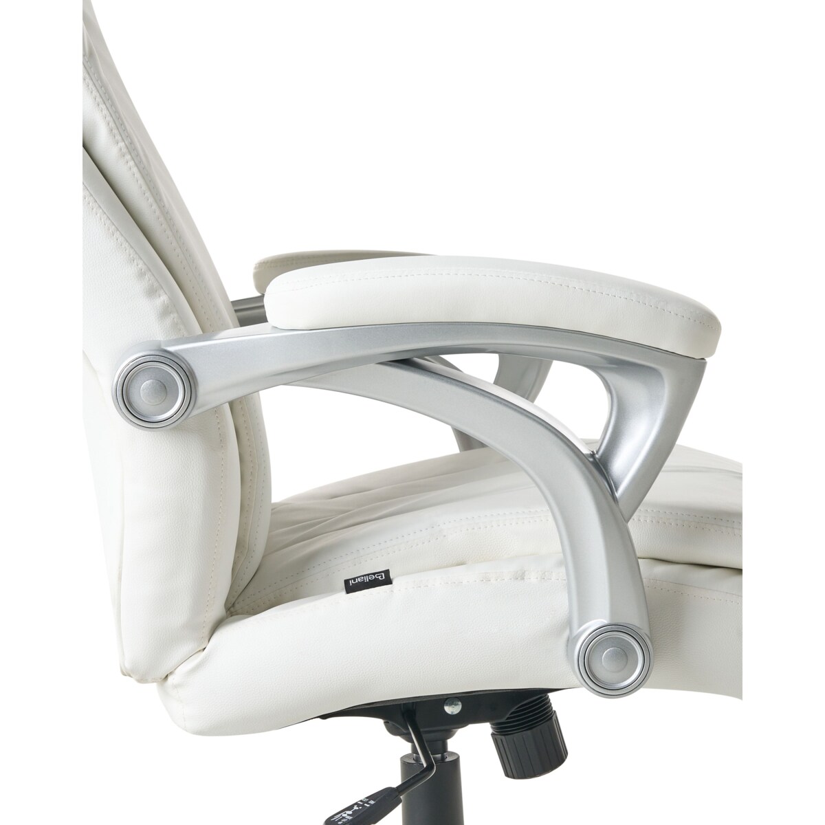 Fotel biurowy Obrotowy CHIEF Ekoskóra Złamana biel