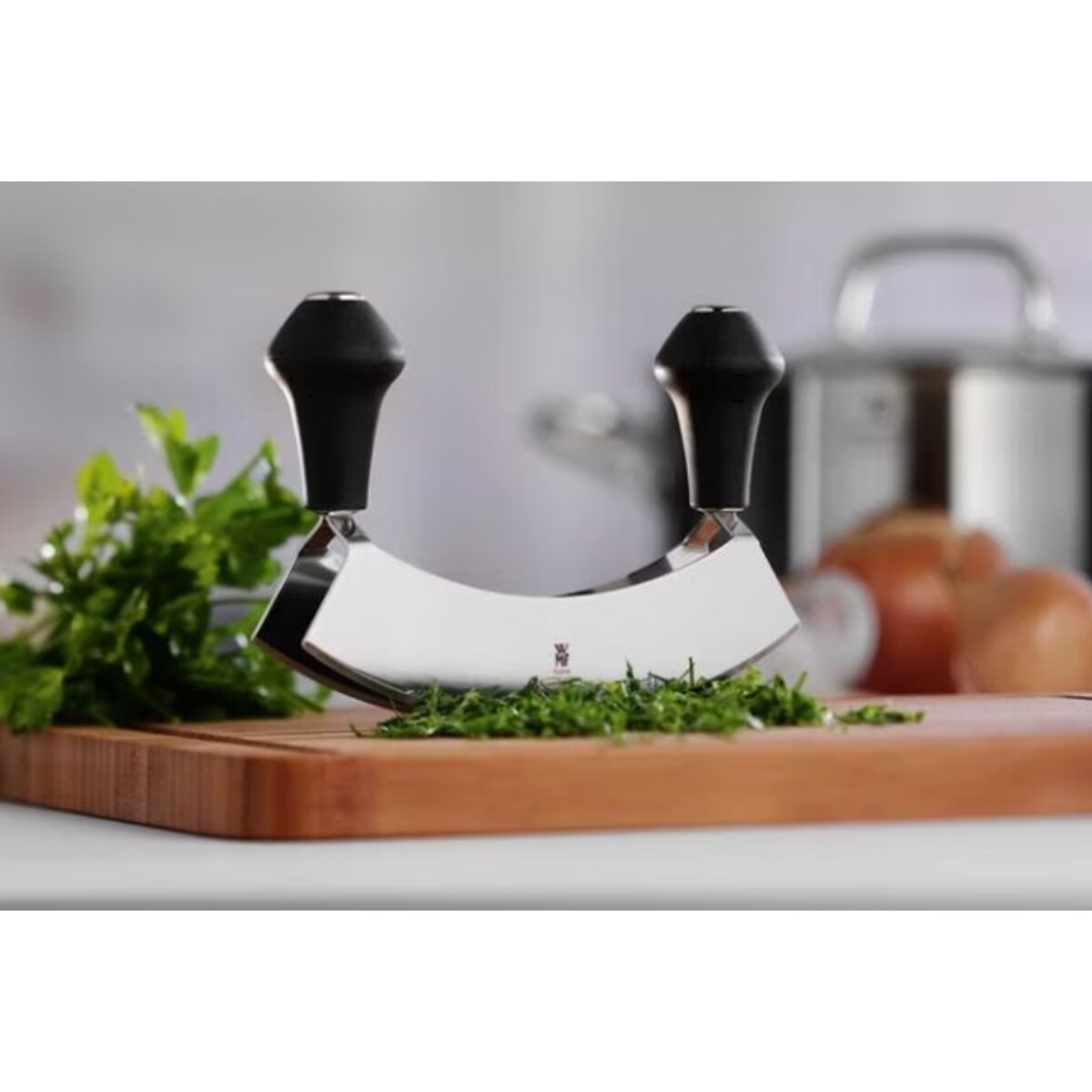 Nóż do ziół z plastikowymi uchwytami, WMF