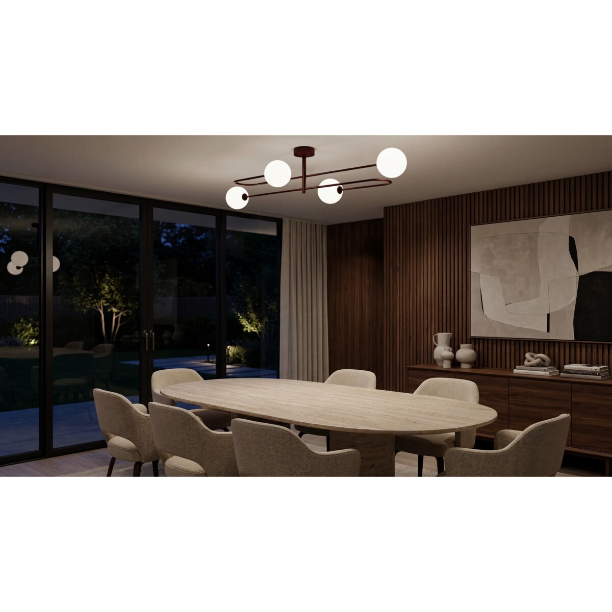 Lampa sufitowa K-6021 z serii BALU