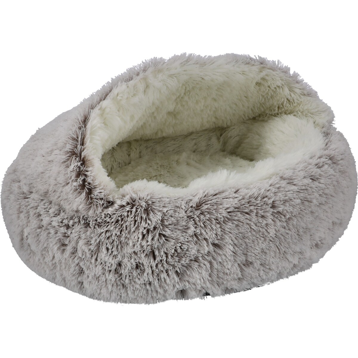 Pluszowe legowisko dla zwierząt okrągłe