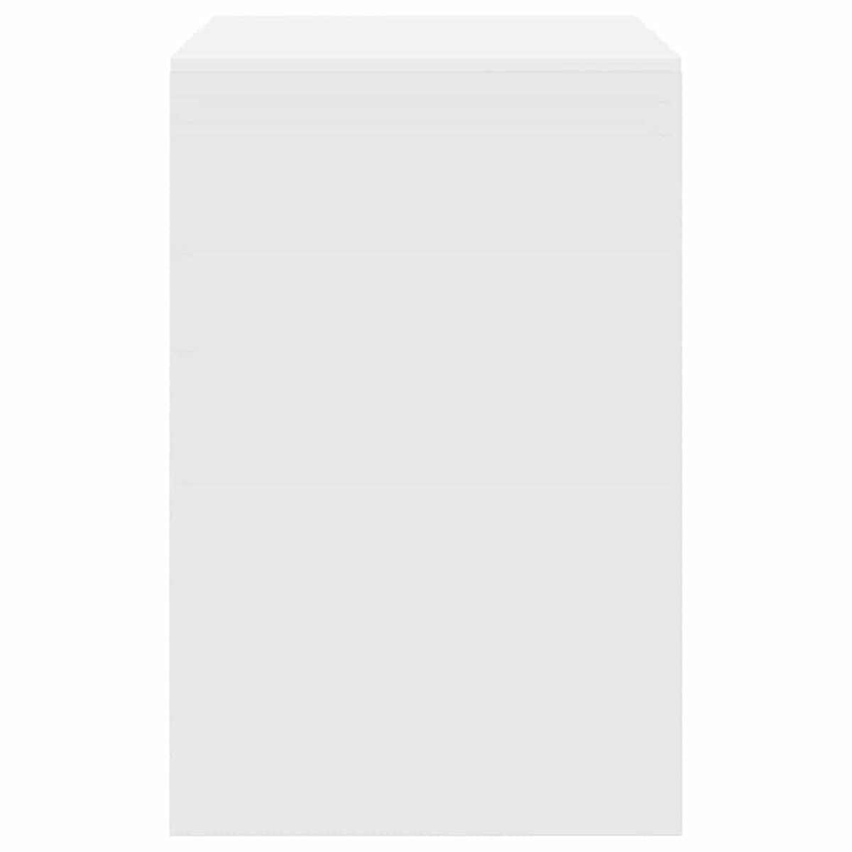 vidaXL Biurko Biały 90 x 50 x 76 cm Materiał drewnopochodny