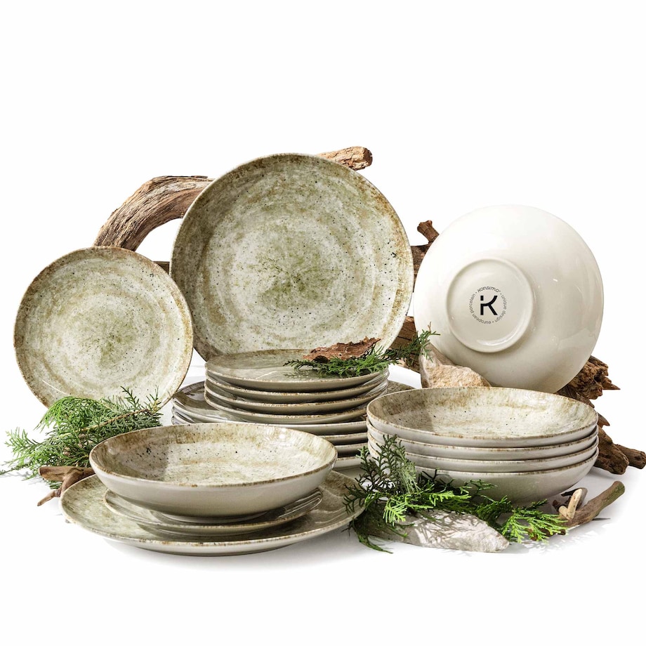 Zestaw obiadowy 6 os. (18 el.) ERATO