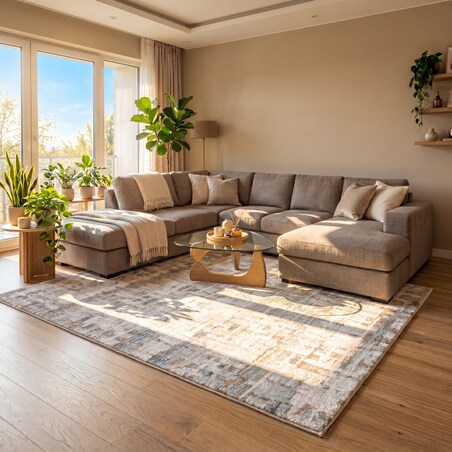 Dywan nowoczesny Avino 200x300 cm przecierka beżowy