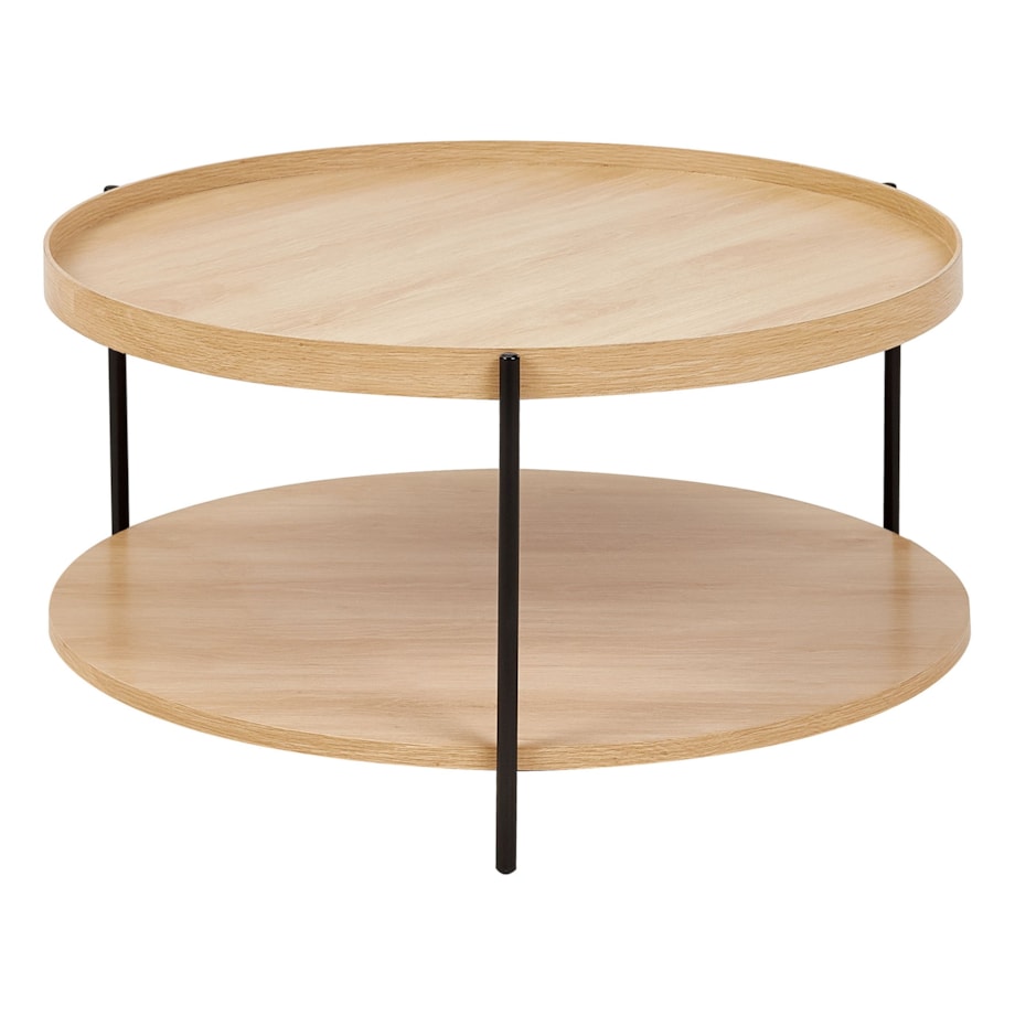 Stolik kawowy LANDER Jasnobrązowy