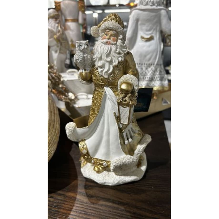 Mikołaj z sową 26 cm Timstor