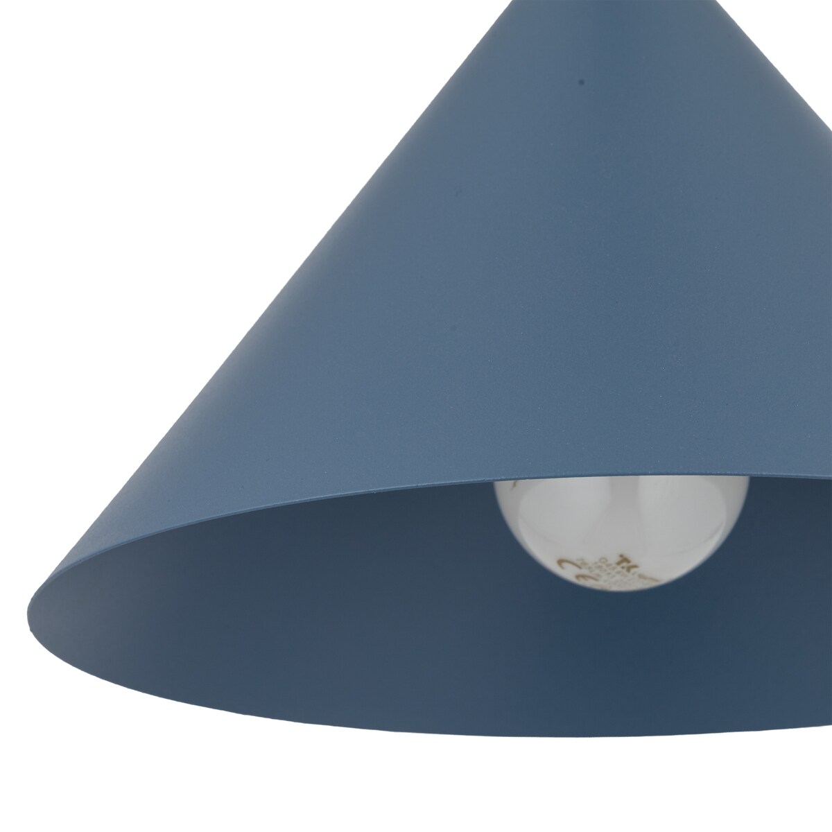 Lampa wisząca TK Lighting CONO S NAVY 11413 niebieska metalowa E27 loft nowoczesna regulowana wysokość