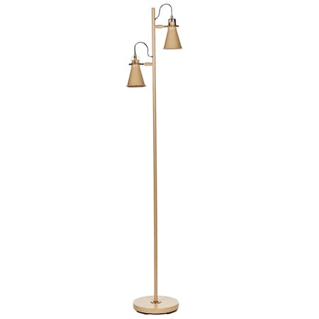Lampa podłogowa MOYOLA Regulowana Metal Beżowy