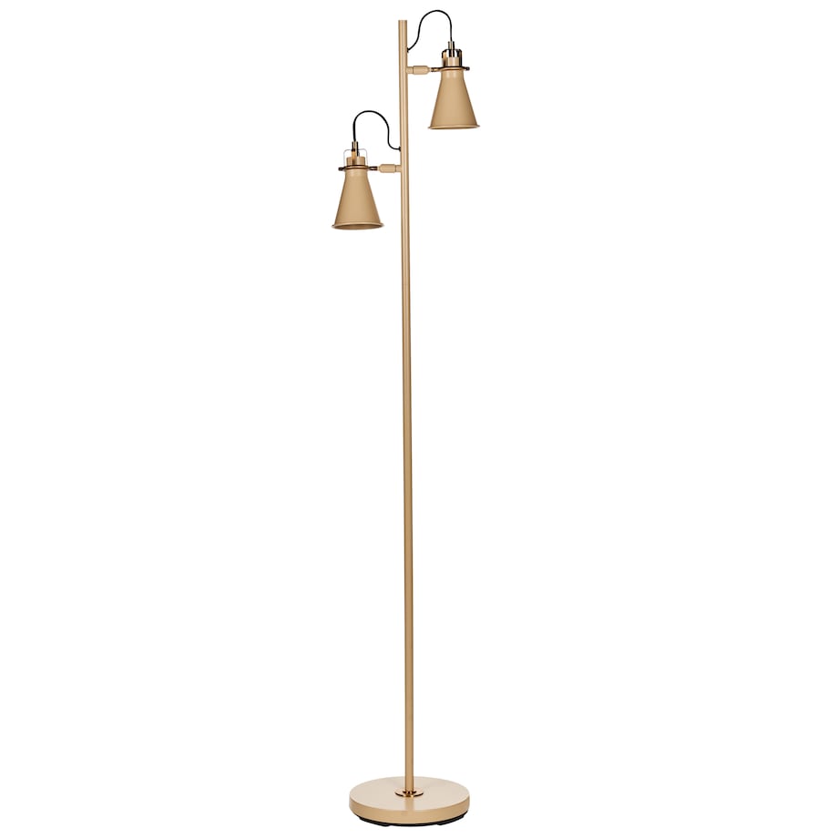 Lampa podłogowa MOYOLA Regulowana Metal Beżowy