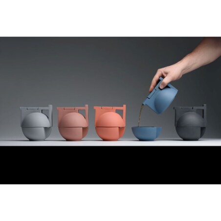 Zestaw do herbaty Bau Solo niebieski CD24