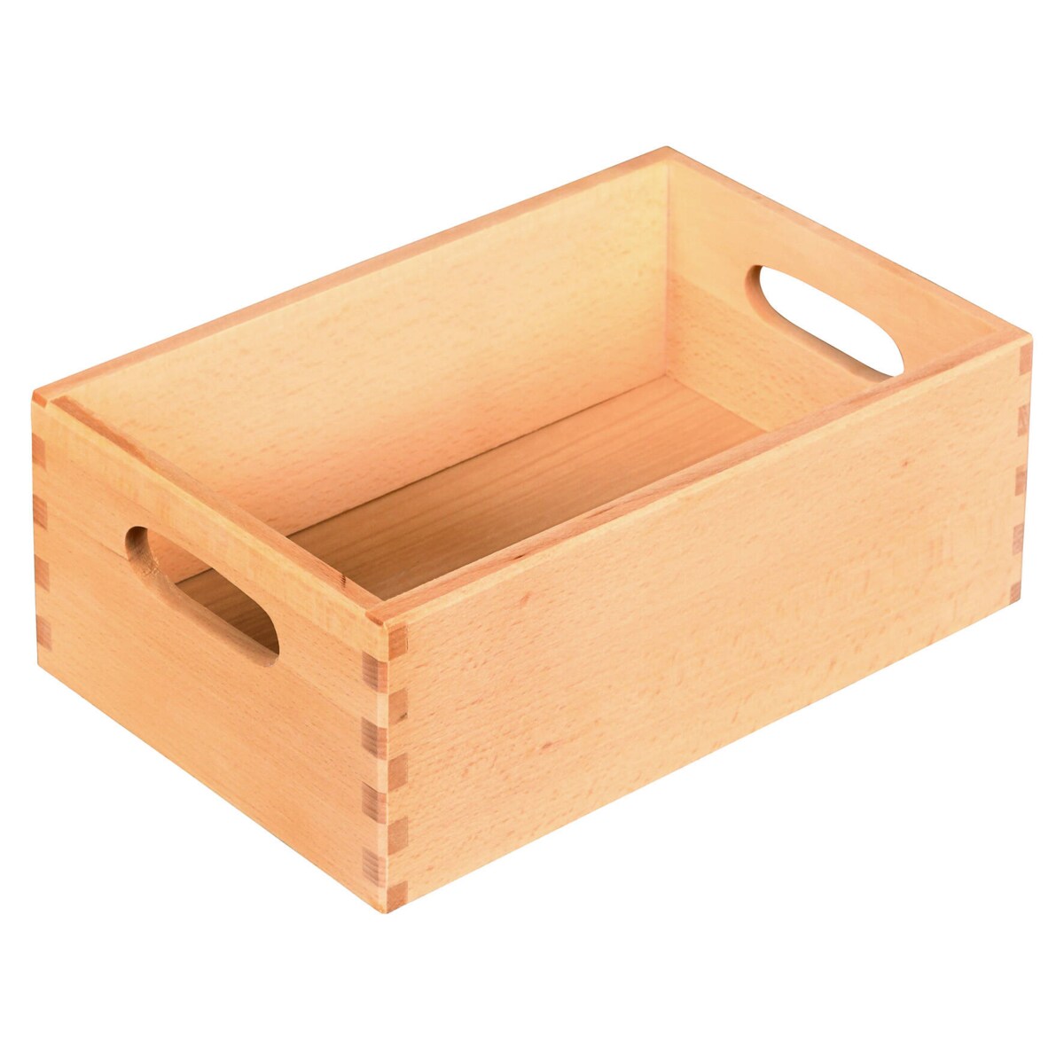 Pojemnik do przechowywania z uchwytami, drewno bukowe, Kesper