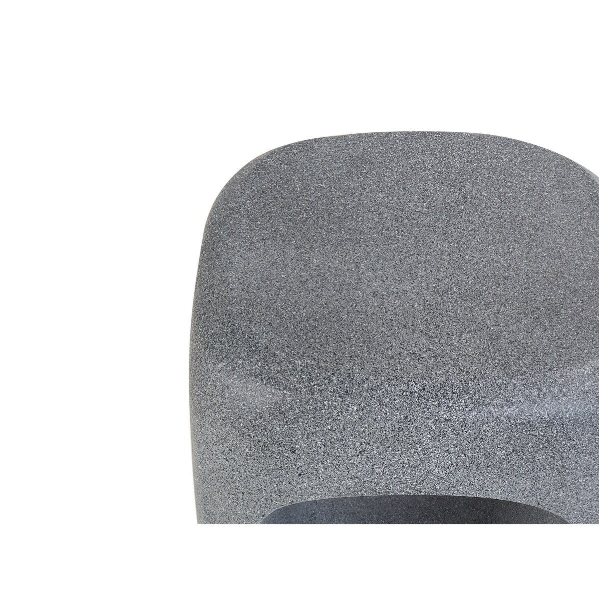 Stolik pomocniczy PELMO 33 cm 33 cm Efekt marmuru Szary