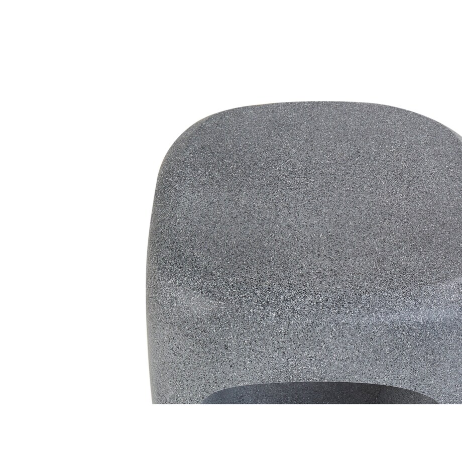 Stolik pomocniczy PELMO 33 cm 33 cm Efekt marmuru Szary