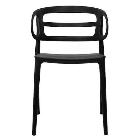 Krzesło MARCUS KH010100930 profilowane oparcie czarne