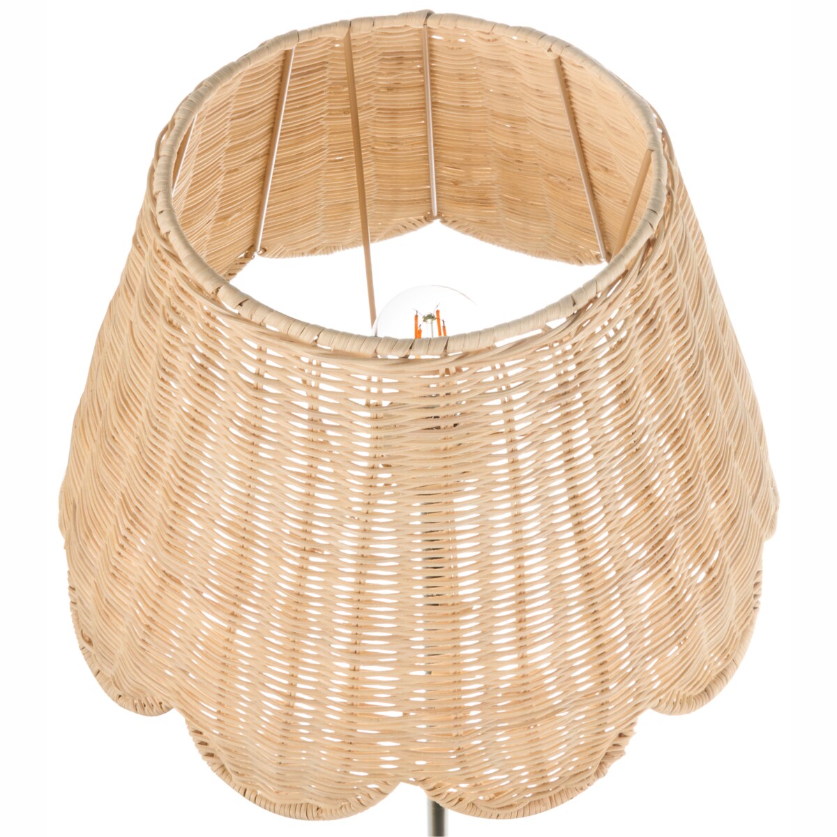 Lampa podłogowa SALM Rattan Naturalny