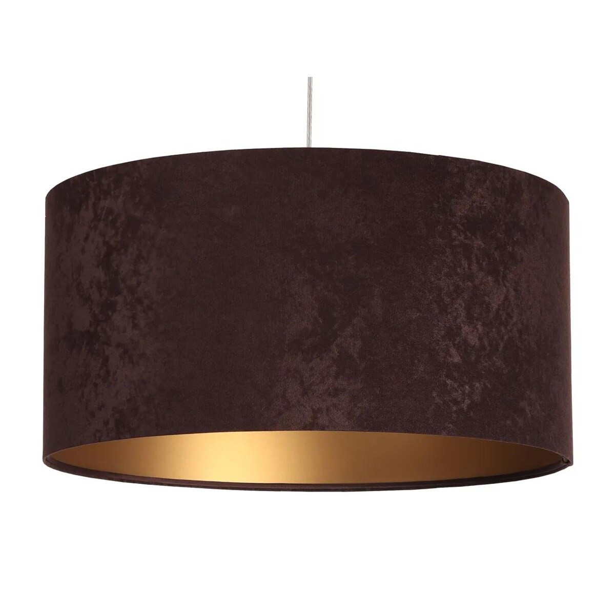 Lampa wisząca HOME 60 brązowa/złota