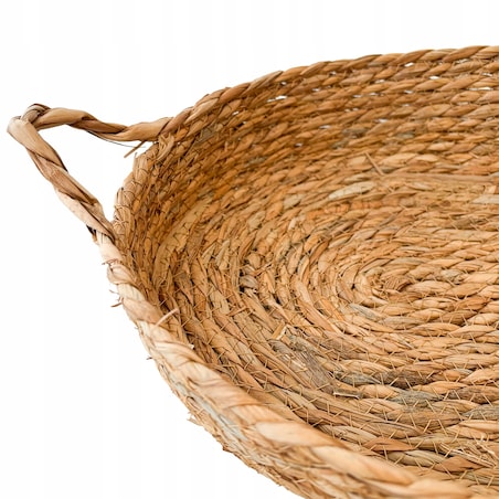 TACA DEKORACYJNA BOHO tacka do serwowania łóżka salonu sypialni naturalna