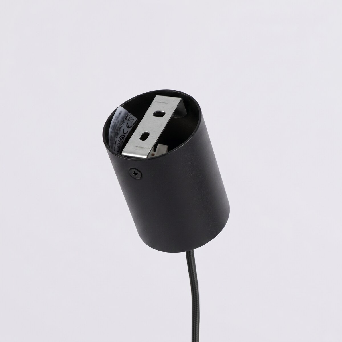 Żyrandol AURA 4 czarna Gx53