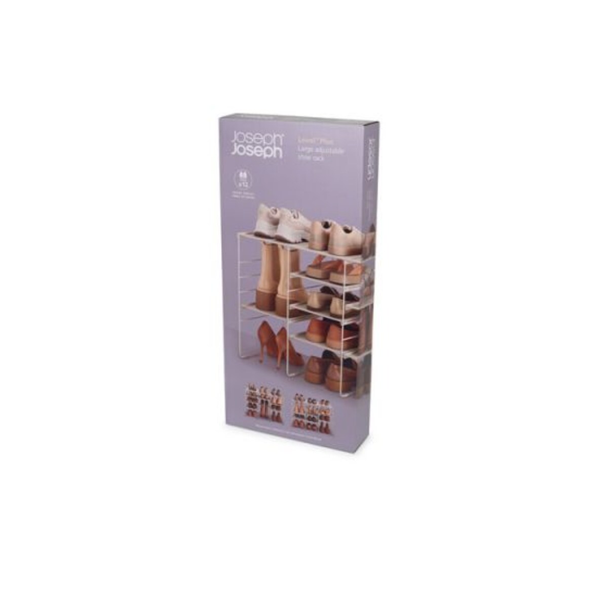 Stojak na buty potrójny Level Joseph Joseph