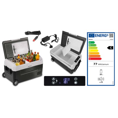 Lodówka kompresorowa turystyczna Berdsen Icemax 400 samochodowa zamrażarka 32L