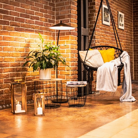 Krzesło plecione BOHO podwieszane duża huśtawka bocianie gniazdo 70 cm fotel wiszący
