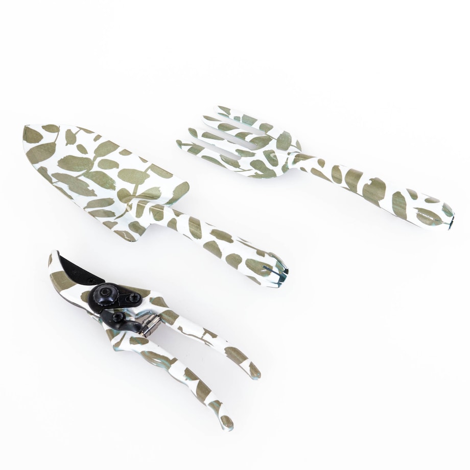 Narzędzia ogrodowe na prezent LILLY, miniłopatka, miniwidły, minisekator, 3 elementy