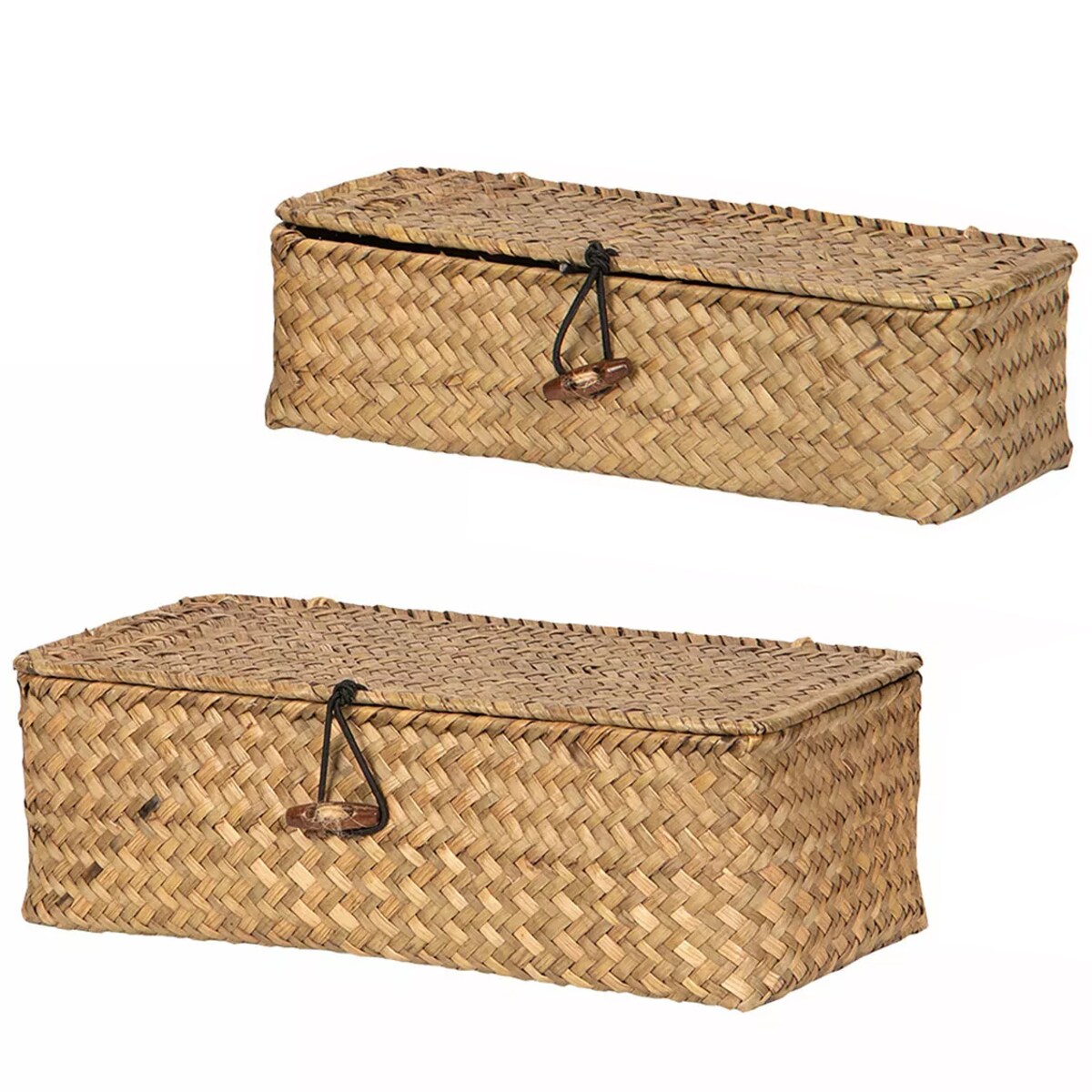 PUDEŁKO ORGANIZER BOHO 2 szt. pojemnik kuchenny do łazienki na prezent