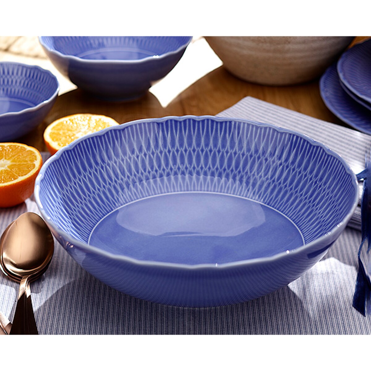 Salaterka 26 cm Sofia Szafirowa LB03