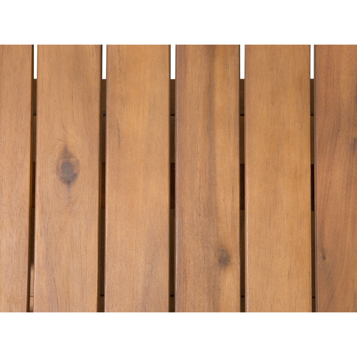 Wózek kuchenny akacjowy jasne drewno SASSARI