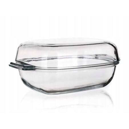 SZKLANA BRYTFANKA NACZYNIE DO PIECZENIA żaro 5,7 L