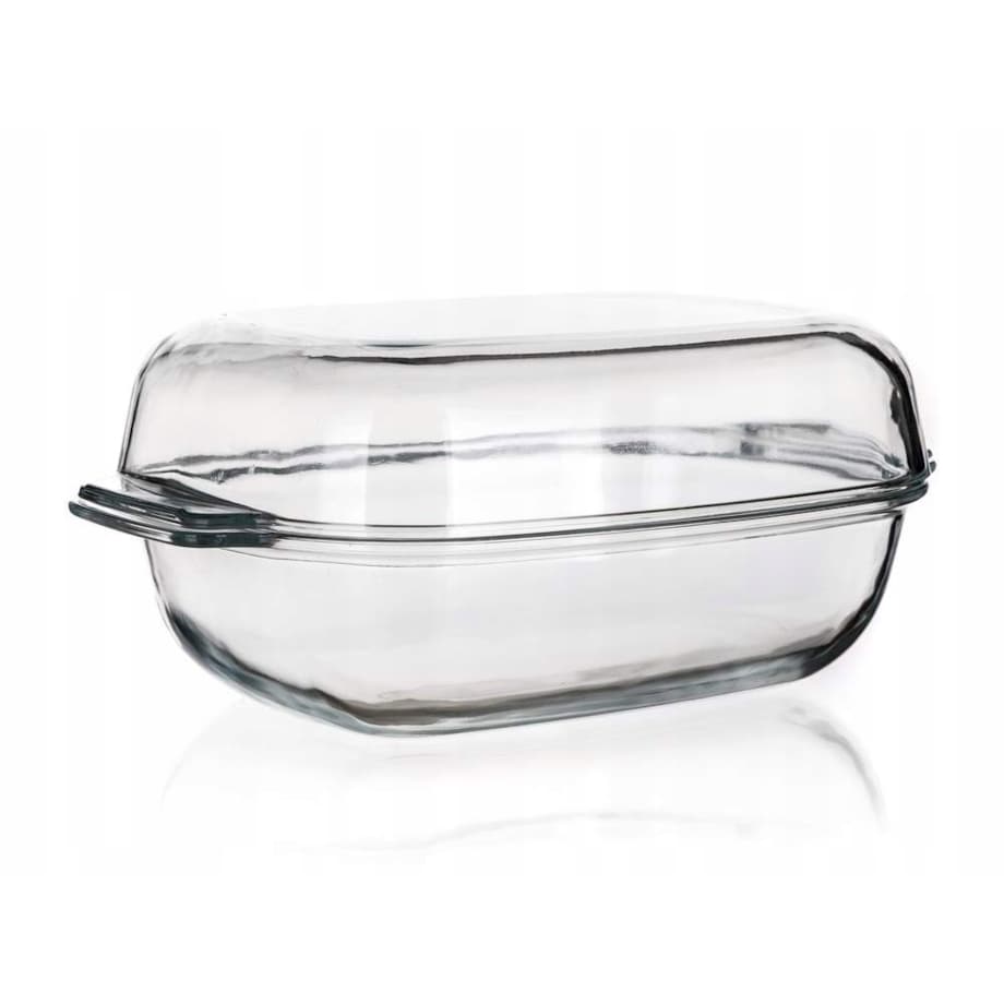 SZKLANA BRYTFANKA NACZYNIE DO PIECZENIA żaro 5,7 L