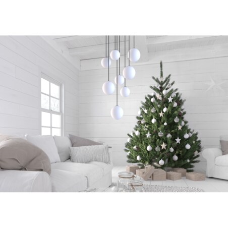 Salonowy klosz Cameleon Snowball 120 10267 Nowodvorski kulisty biały