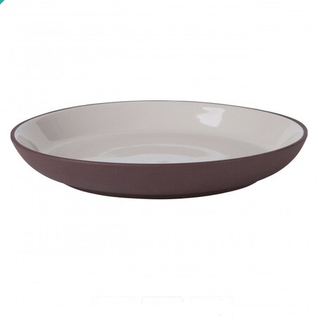 Talerz śniadaniowo - deserowy Sienna, taupe, 19 cm