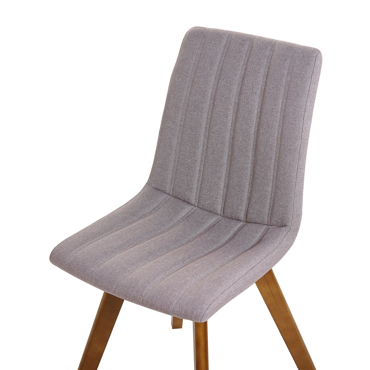 Zestaw 2 krzeseł do jadalni CALGARY Beżowoszary