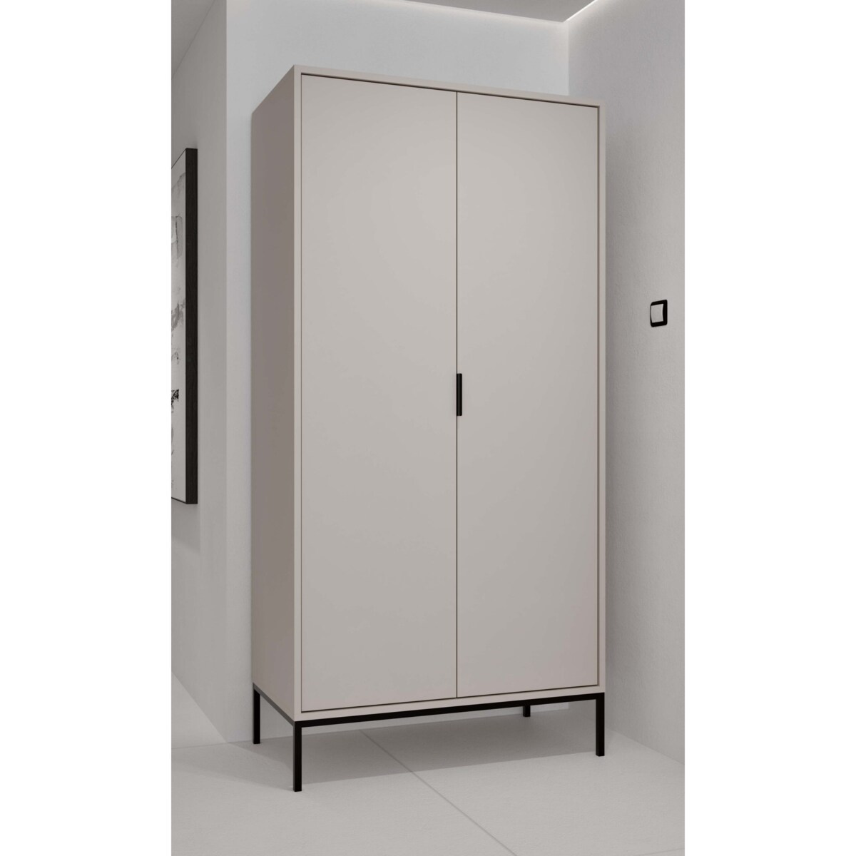 Szafa Austin kaszmir & czarna