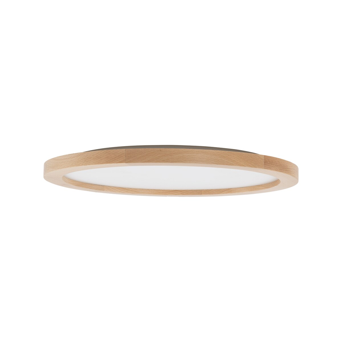 Plafon LED 36W TK Lighting AQUA WOOD buk IP54 42,5 cm nowoczesny biały sufitowy