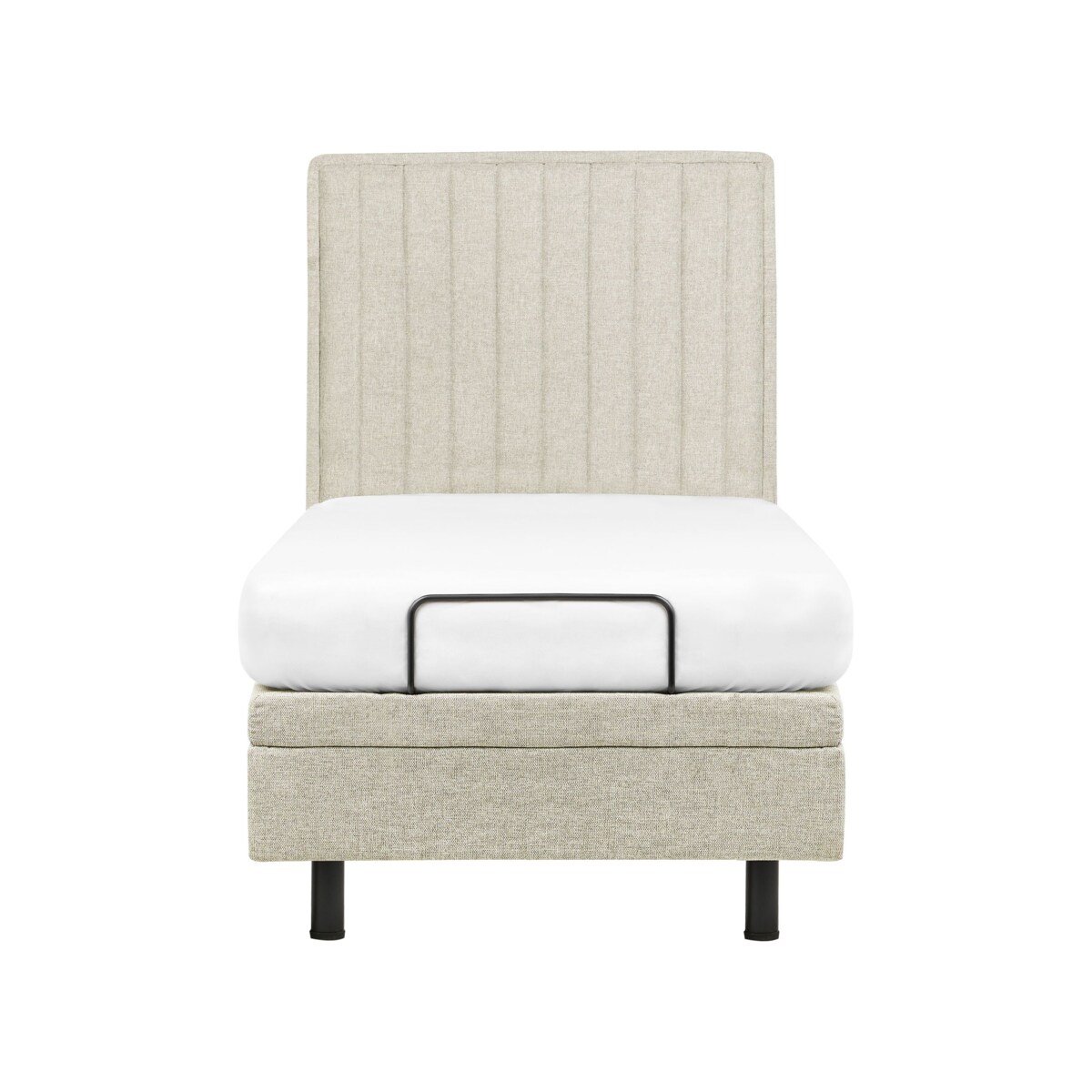 Łóżko regulowane DUKE II 90 x 200 cm Beżowy