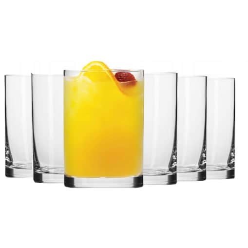 Proste Klasyczne Szklanki Soft Drink Literatki Krosno 150 ml Zestaw 6 sztuk