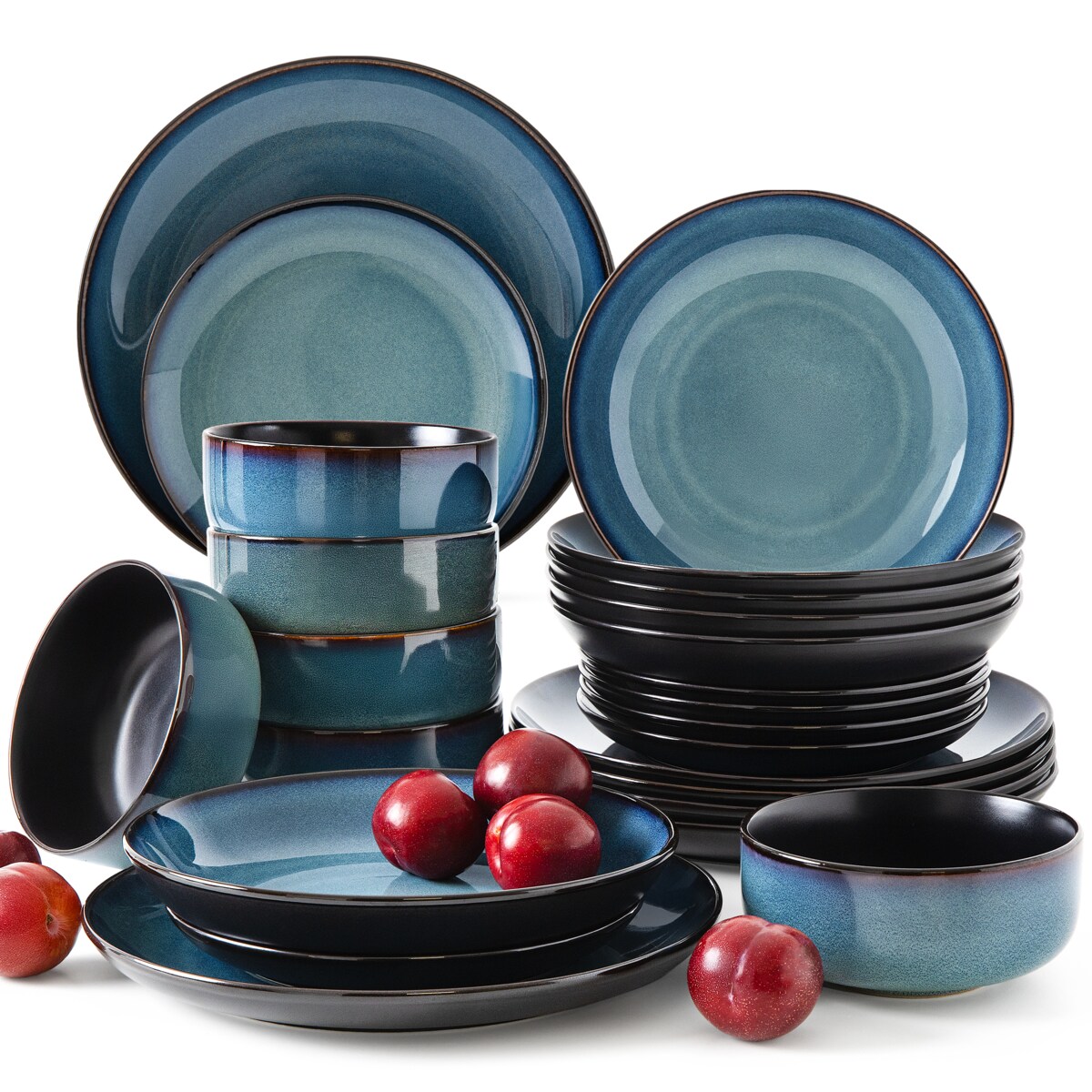 BALI Zestaw obiadowy 6 os. (24 el.)