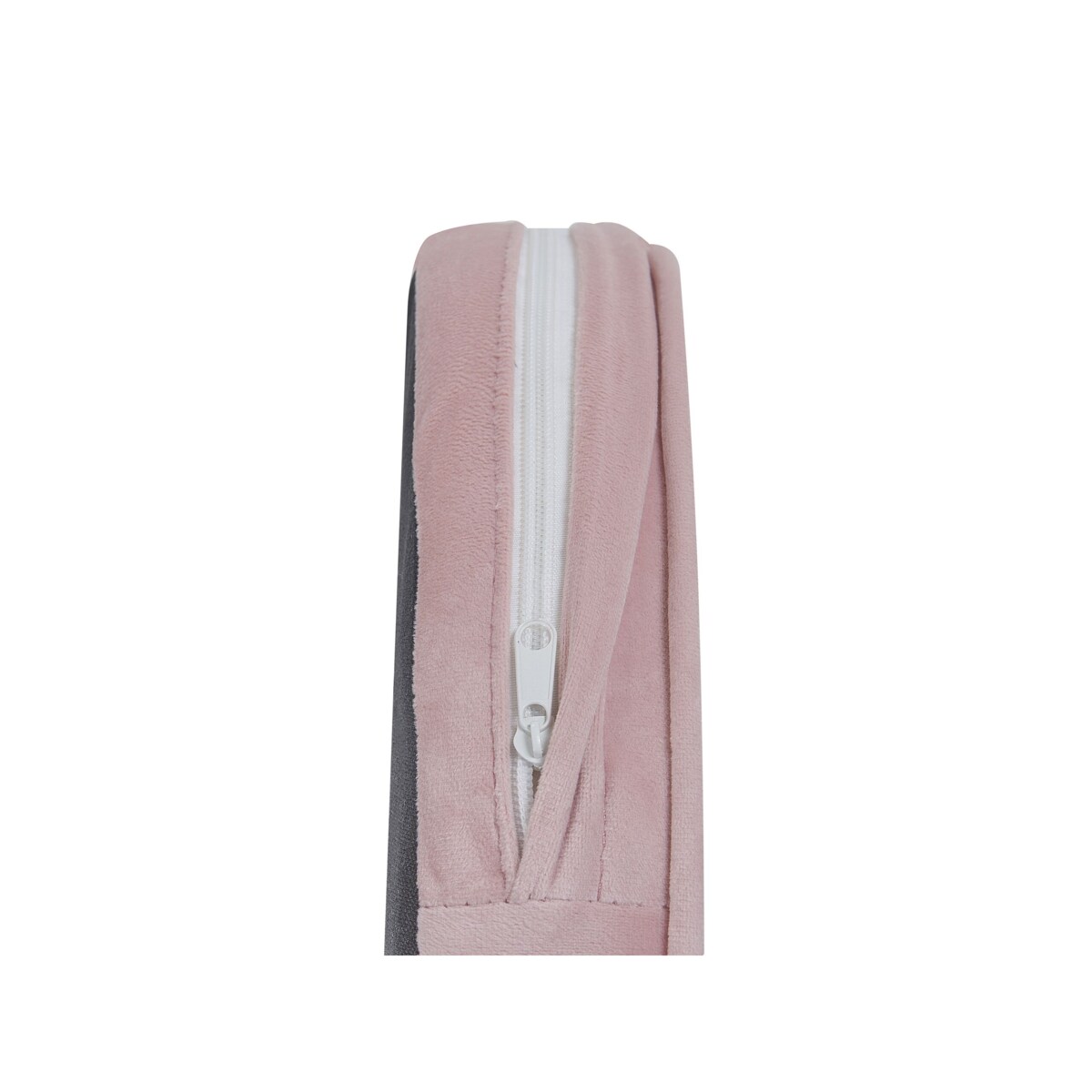 Fotel welurowy różowy TROMSO