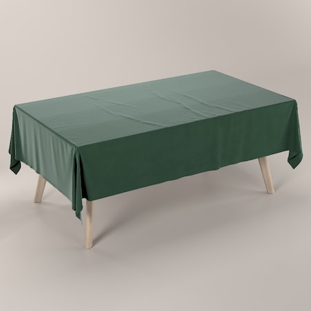Obrus prostokątny 130 x 130 cm leśna zieleń